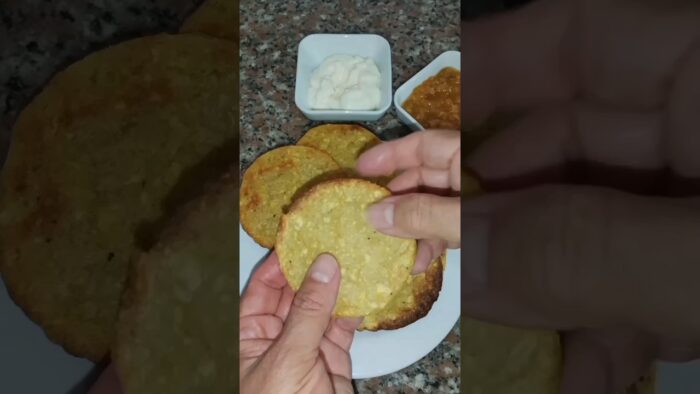 TOSTADAS DE PLÁTANO VERDE EN HORNO O FREIDORA DE AIRE #shorts
