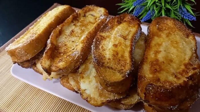 Torrijas en freidora de aire