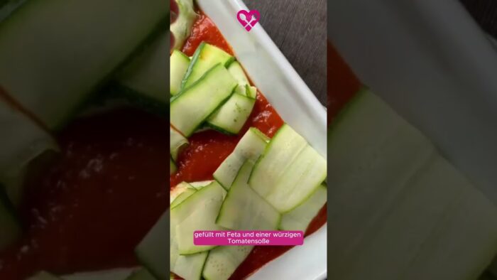 Zucchini -Tortelloni aus dem Thermomix