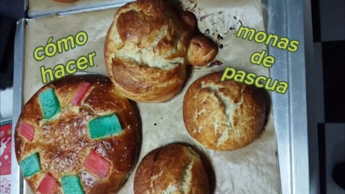 cómo hacer MONAS DE PASCUA receta fácil PASO a PASO.
