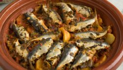 Sardinas rellenas de champiñones y jamón serrano