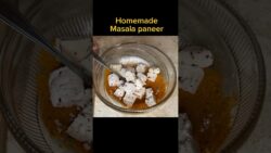 पनीर टिक्का | Paneer Tikka in Air fryer | Air fryer recipe | #shorts #paneer #viral #cottagecheese