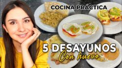 5 RECETAS para desayunar con huevo  | Do It! Laura