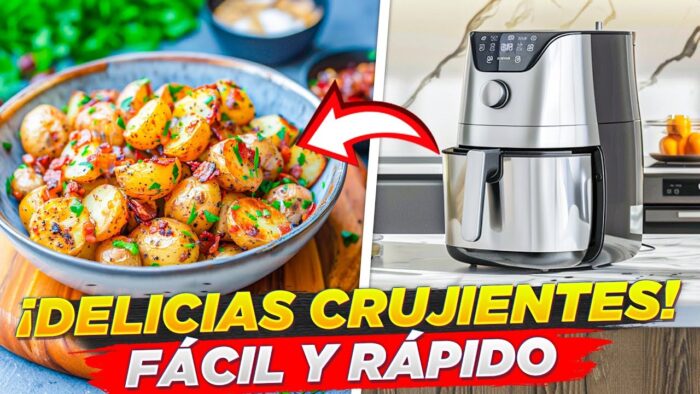 7 Recetas De PATATAS En FREIDORA DE AIRE 🥔✨