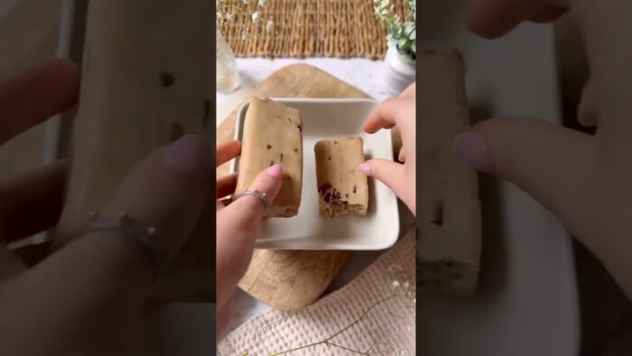 AIR FRYER KINDER COOKIE DOUGH #shorts #youtubeshorts #recipe