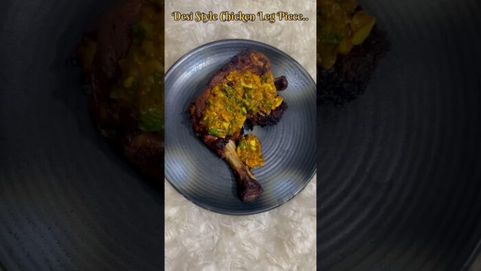 AIR FRYER RECIPE SERIES EPISODE 7 : DESI STYLE CHICKEN LEG PIECE #chickenlegpiece #recipeoftheday