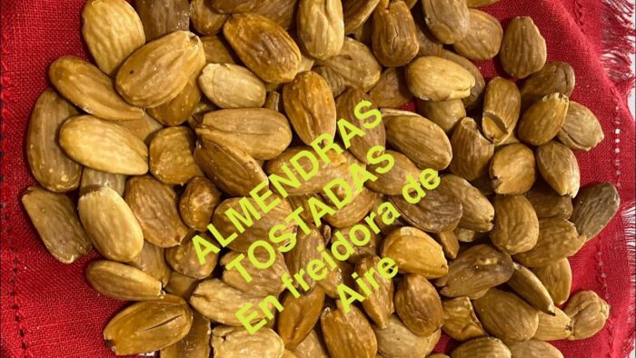 ALMENDRAS TOSTADAS en freidora de Aire