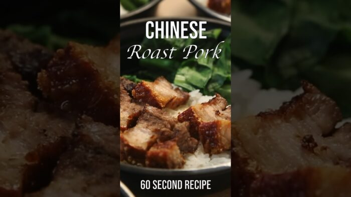 Air Fryer Chinese Roast Pork! #recipe #shorts