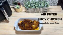 Air Fryer JUICY CHICKEN | EASY RECIPE  (JUGOSO POLLO en Freidora de Aire | RECETA FÁCIL)