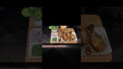 Air fryer tandoori chicken recipe #ytshorts #shorts #tandoorichicken @Mayrakisecretrasoi