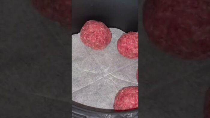 Albóndigas En El Airfryer(Freidora de Aire)#shorts Receta Completa En Mi Canal😊