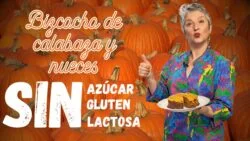 ❌ BIZCOCHO DE CALABAZA SIN AZÚCAR | SIN LACTOSA | SIN GLUTEN ❌ APTO DIABÉTICOS con Thermomix® #TM6
