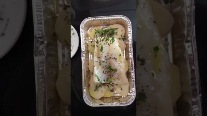 Bacalao con papas en la freidora de aire #airfryer #cosori #freidoradeaire #recetasfreidoradeaire