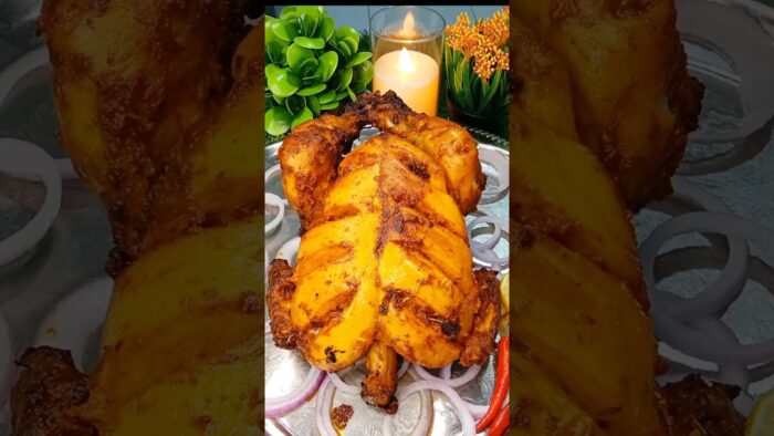 Best Air Fryer Chicken Chargha Recipe 😱😳 #shorts #airfryerrecipes #trendingshorts #chicken