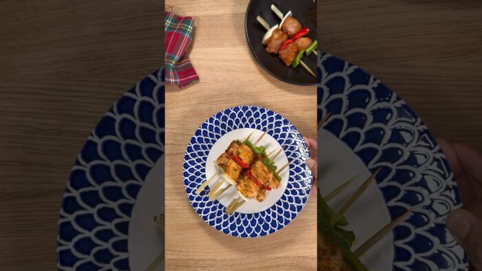 Brochetas de pollo en adobo : receta express