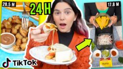 COCINANDO UNICAMENTE con la FREIDORA DE AIRE por 24 HORAS! *Reto*