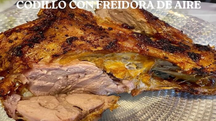 CODILLO 🐖 ASADO  CON FREIDORA DE AIRE!!👩 🍳 MUY TIERNO🤤