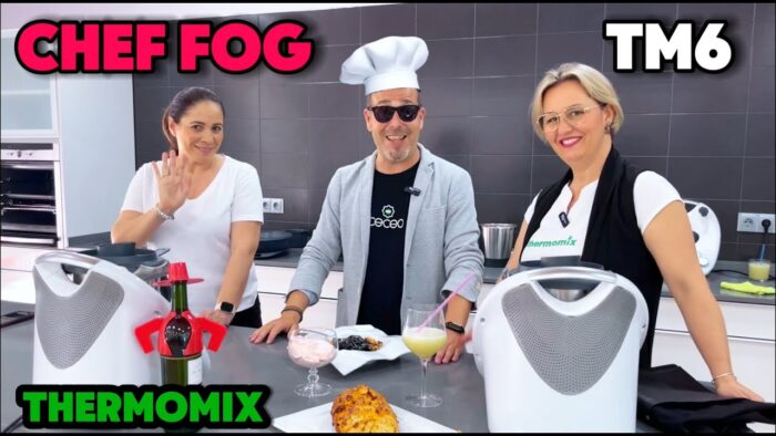 Chef Fog probando la TM6 de Thermomix