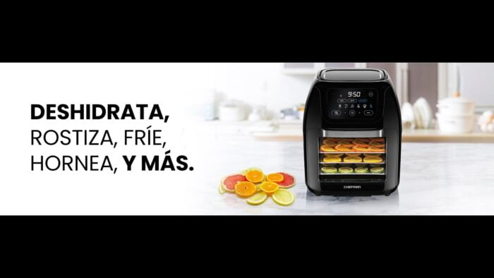 Chefman Horno Freidora de Aire Digital de 10 Litros | RJ38-10-RDO-V2-MX