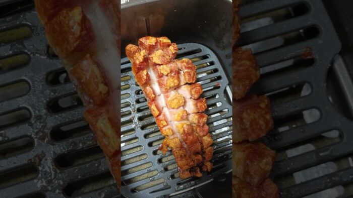 Chicharrón en freidora de aire