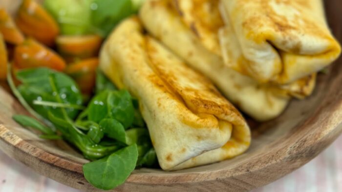 Chimichangas con  Thermomix
