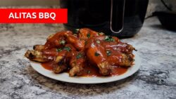 Cómo hacer alitas BBQ: receta rápida y fácil en freidora de aire 🍴