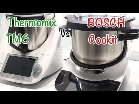 🤖 Comparo «LOS MEJORES ROBOTS DE COCINA»! Thermomix TM6 y Cookit de BOSCH. Cuál es mejor?