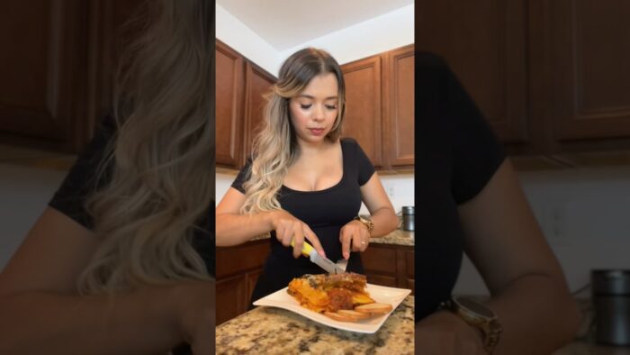 DELICIOSA LASAÑA EN AIR FRYER🤤🤤 #receta