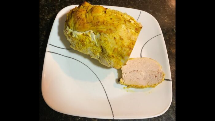 DELICIOSA RECETA  DE UNA PECHUGA DE PAVO EN LA OLLA FREIDORA DE AIRE
