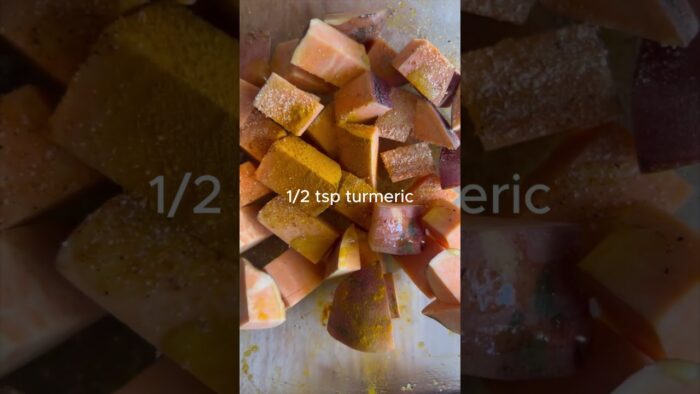 Delicious Sweet Potato Home Fries (Air Fryer Recipe!)