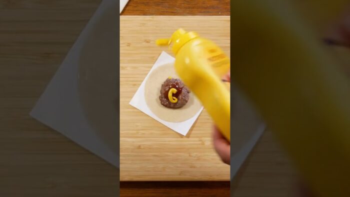 Empanadillas de carne fáciles en freidora de aire, cena exprés ¡en 5 minutos!