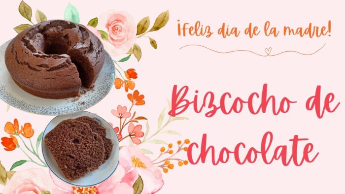 ❤️ FELIZ DÍA DE LA MADRE ❤️ DESAYUNO PARA MAMÁ | BIZCOCHO DE CHOCOLATE #1 de 3️⃣ con Thermomix®  🔝