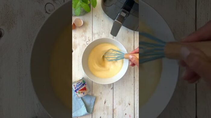 Flan en freidora de aire – Recetas La Lechera #shorts