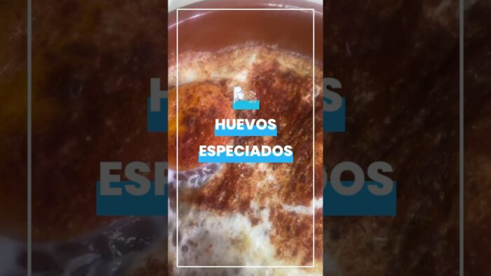 HUEVOS ESPECIADOS EN FREIDORA DE AIRE – IG:@lasrecetasdeaida #airfryerrecipes #comersano #fit