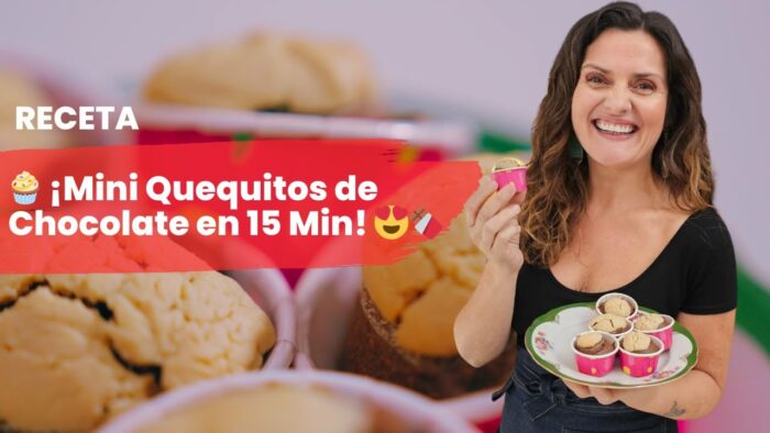 Magdalenas de Chocolate en Freidora de Aire | Connie Achurra
