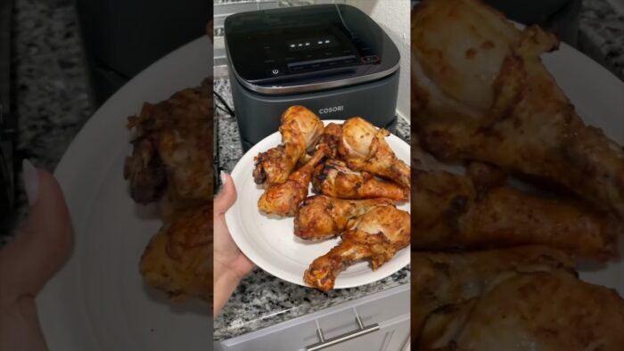 Muslos de pollo en la freidora de aire 👌🏼😋