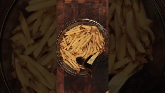 PAPAS FRITAS EN LA FREIDORA DE AIRE 🍟🔥 #shorts