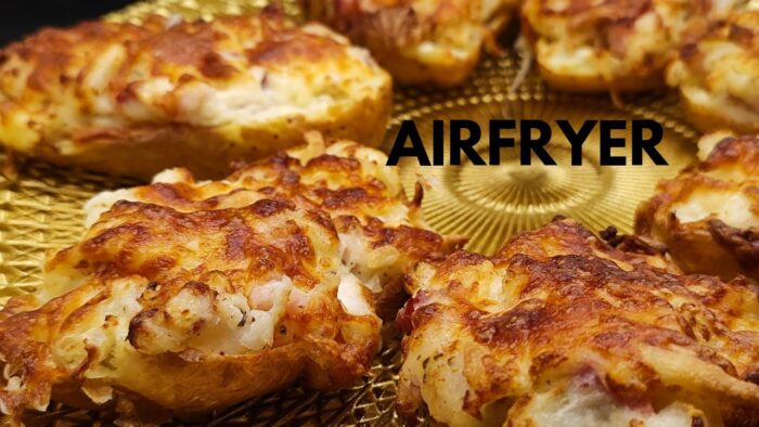 🥔 PATATAS RELLENAS EN FREIDORA DE AIRE 🥔