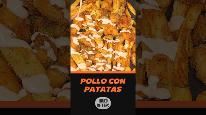 POLLO con PATATAS en FREIDORA de AIRE (airfryer)