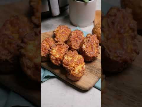 Pan de ajo en freidora de aire