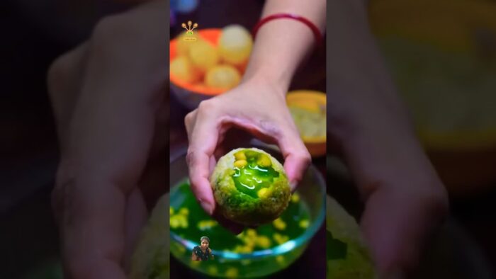 Panipuri papad in air fryer #shorts #airfryer #golgappelovers #recipe #food #youtubeshorts #trending