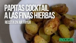 Papitas cocktail a las finas hierbas | Receta al Air Fryer | Las más deliciosas y fáciles de hacer