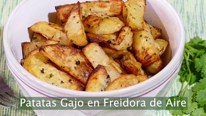 🍟 Patatas Gajo en Freidora de Aire 💨