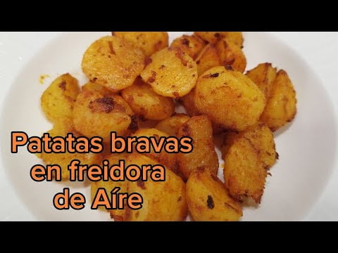 Patatas bravas a mi manera en freidora de Aire