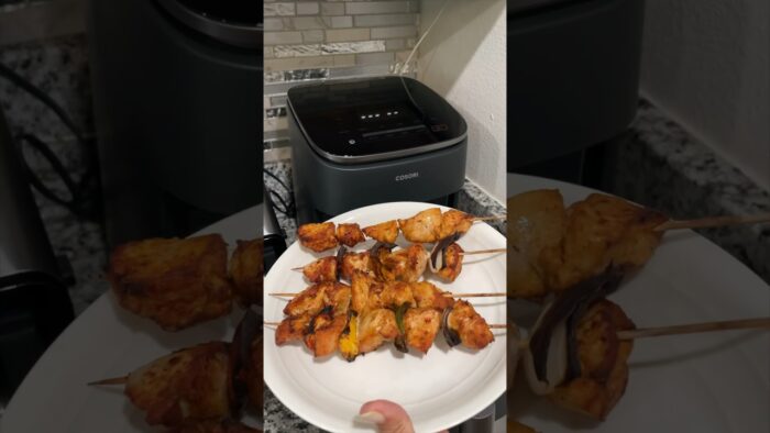 Pinchos en la freidora de aire 😋👌🏼