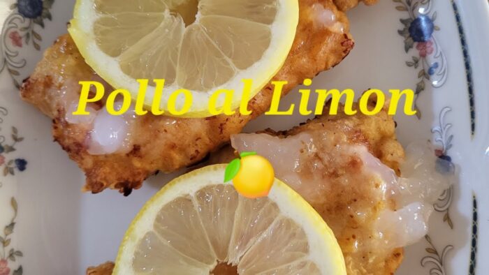 Pollo al Limón 🍋 con Thermomix.  Receta @quehacemoshoybylore