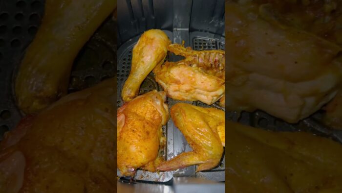 Pollo en freidora de aire #candy#cocina