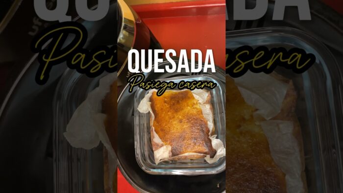 Quesada pasiega en #airfryer #freidoradeaire #receta #recetarapida #recetasfaciles #freidora #recipe