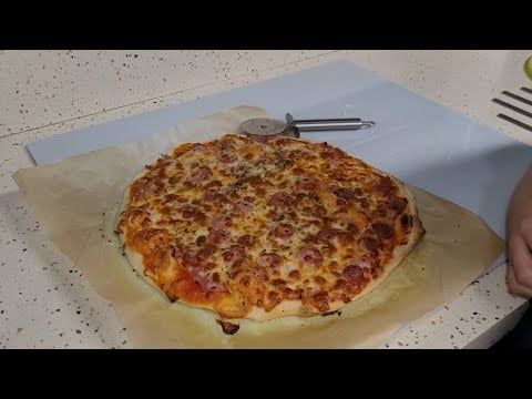 Receta Pizza thermomix 🍕