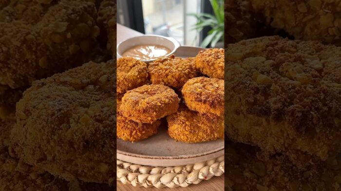 Receta de Nuggets de Pollo en Airfryer – Nuggets de Pollo en Freidora de Aire #shorts #recetas